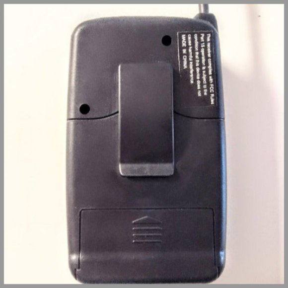 Snap-on Tools Vintage 1995 AM-FM SUNTONE Portable Battery Radio w/Belt Clip NEW! - Picture 6 of 11